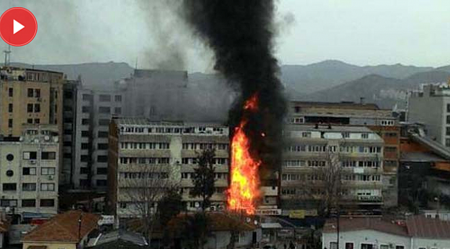 İzmir'de korkutan yangın!
