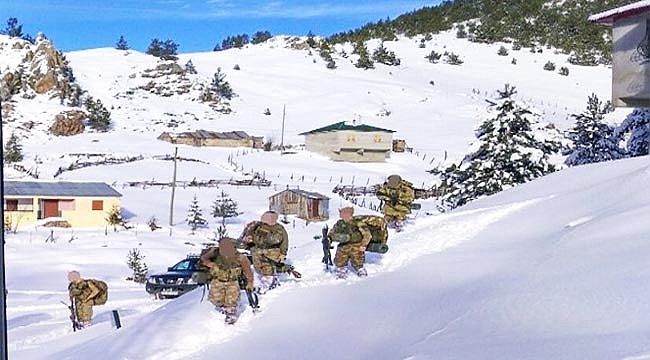 Karadeniz Yaylaları’nda PKK’ya karşı mücadele devam ediyor