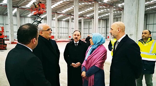 LOJİSTİK MERKEZİ’NE TAM NOT ‘Avantajları kullanacağız’