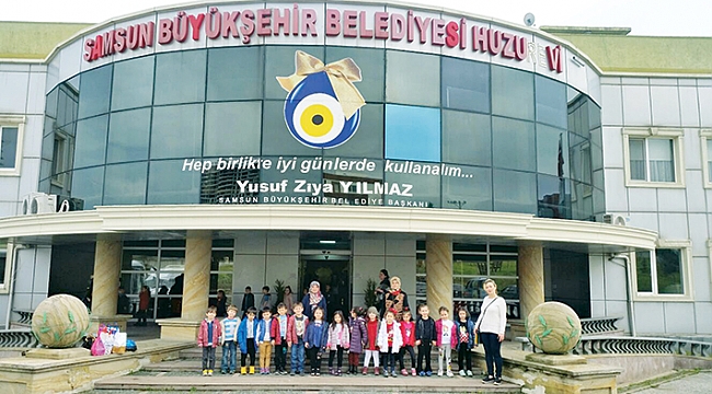 Minik öğrenciler değerlerini öğreniyor