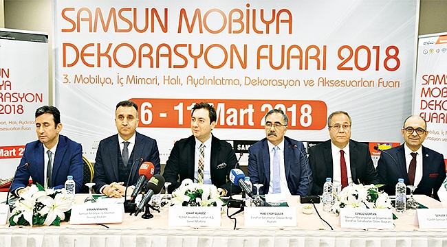Samsun 3. Mobilya ve Dekorasyon Fuarı yarın açılıyor