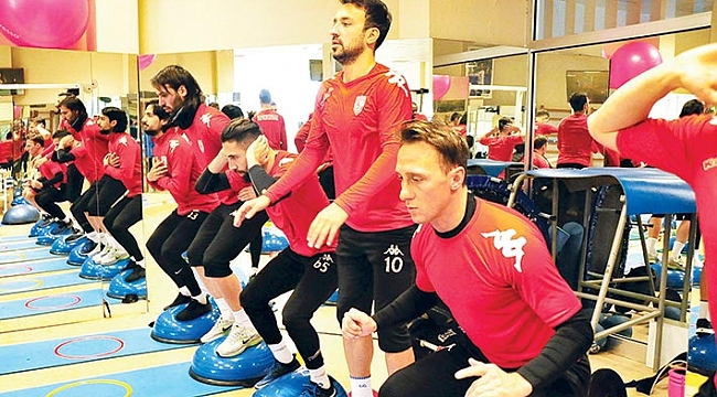 Samsunspor güç çalıştı