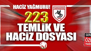 SAMSUNSPOR RESMİ GELİRLERİNDEKİ TEMLİK VE HACİZ SAYISI ORTAYA ÇIKTI…