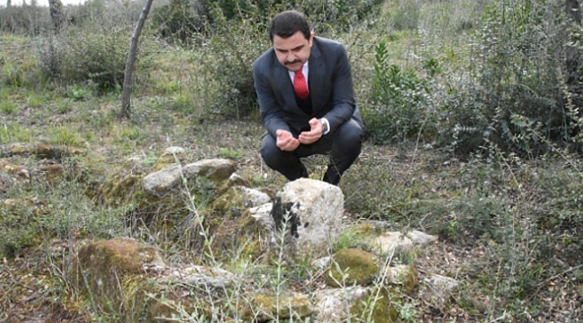 Şehit üsteğmenin mezarı 103 yıl sonra bulundu