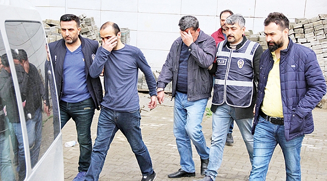 Soyguncular yakalandı