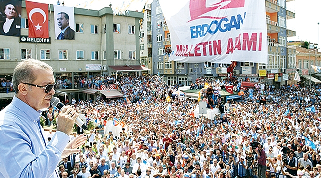 TEKKEKÖY CUMHURBAŞKANI ERDOĞAN’I KARŞILAMAYA HAZIRLANIYOR