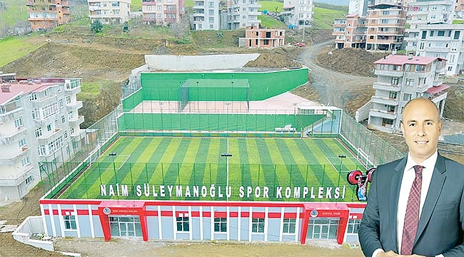 TEKKEKÖY NAİM SÜLEYMANOĞLU SPOR KOMPLEKSİ YAKINDA AÇILIYOR