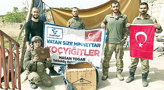 Tekkeköy’ün yardımları Afrin’e ulaştı