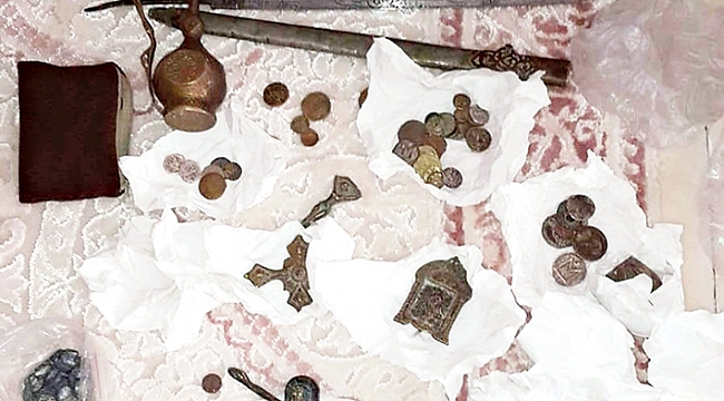 172 adet sikke ele geçti