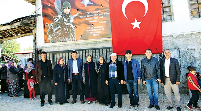 Afrin şehidi için mevlit okutuldu