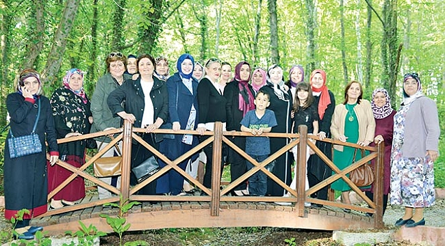 Belediye başkanlarının  eşleri Terme’de buluştu