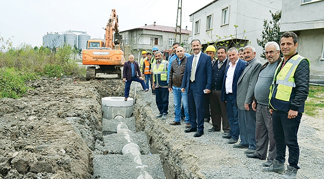 Çarşamba’ya 15 milyon liralık altyapı yatırımı