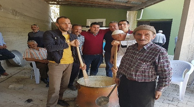 Çorakdere’de bolluk aşı duası