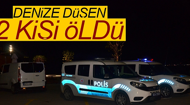 Denize düşen 2 kişi öldü
