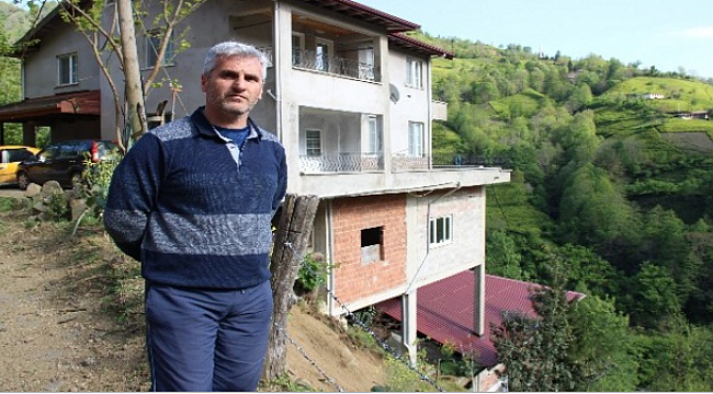 Elverişsiz arazi ilginç ev sahibi yaptı