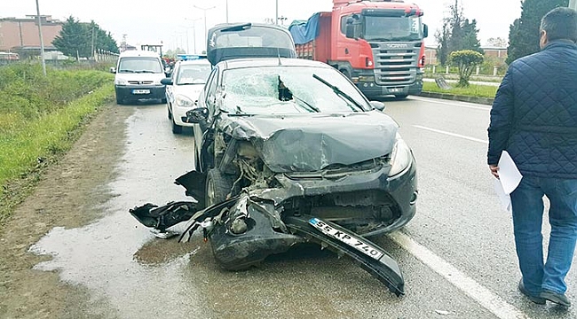 Emniyet kemeri hayat kurtardı