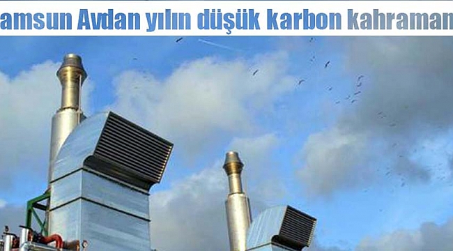 Samsun Avdan yılın düşük karbon kahramanı!