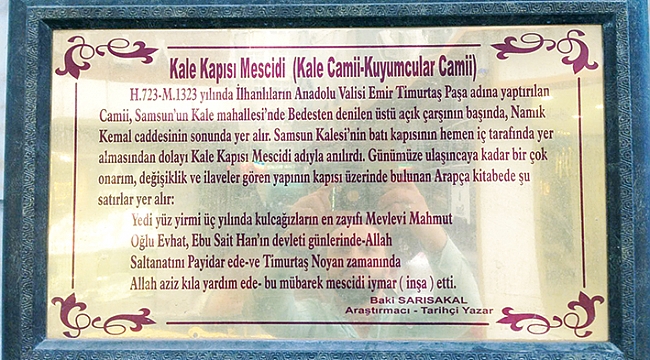 Samsun Kalesi  neden yok oldu?