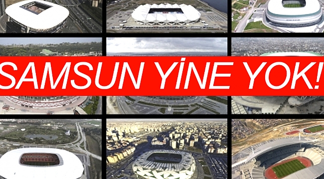 Samsun yine yok!