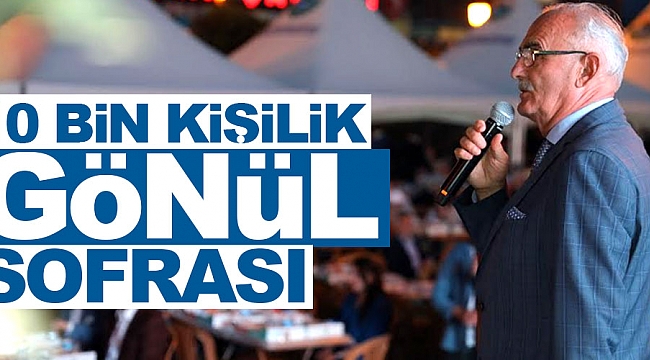 10 bin kişilik gönül sofrası