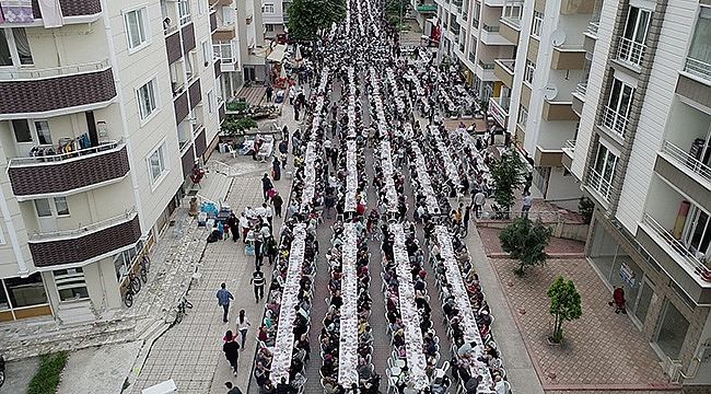 Atakum’da 5 bin kişi aynı sofrada