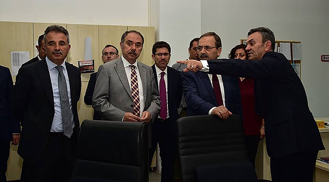 BAŞKAN ŞAHİN’DEN  SAMULAŞ’A ÖVGÜLER