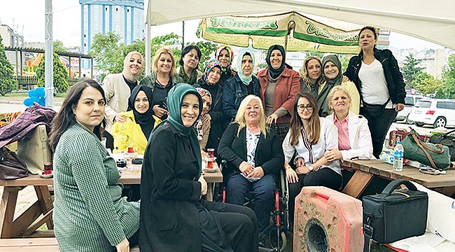 Engellilere destek oldular