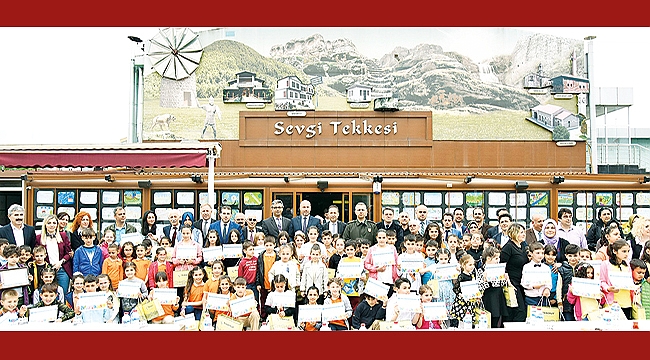 Öğrenciler hayallerindeki Tekkeköy’ü resmetti 