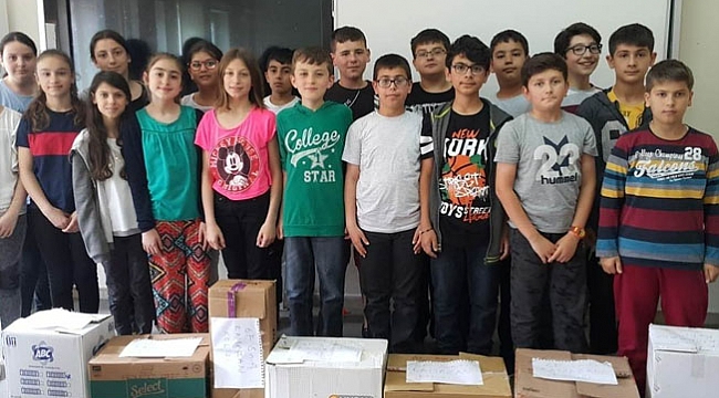 Öğrencilerden ihtiyaç sahiplerine destek 