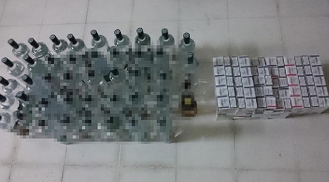 Otomobile kaçak baskını