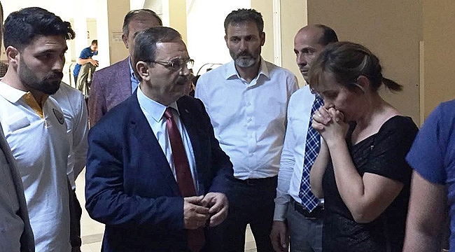 Şahin’den İYİ Parti’ye  geçmiş olsun ziyareti