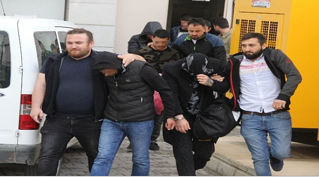 Samsun’da uyuşturucu ticaretinden 8 kişi adliyeye sevk edildi
