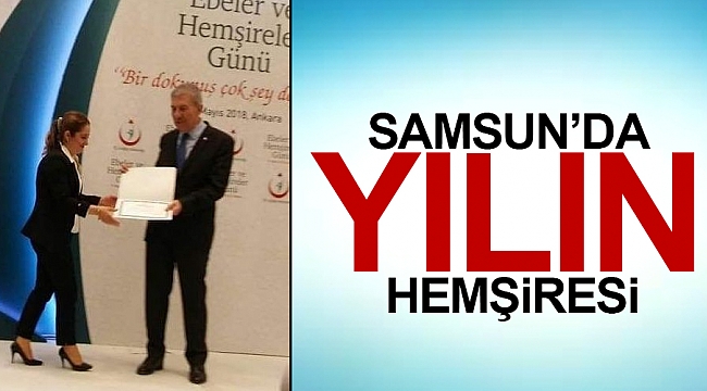 Samsun’da yılın hemşiresi 