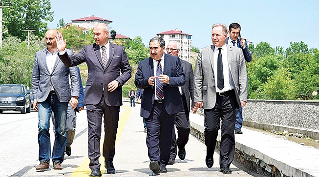 Tekkeköy'deki dereler ıslah ediliyor