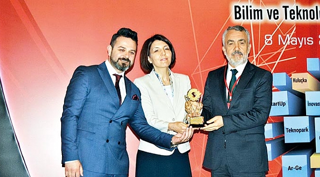 Teknopark’a en iyi üçüncülük ödülü 