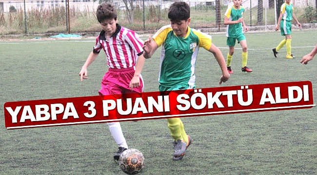 YABPA 3 puanı söktü aldı
