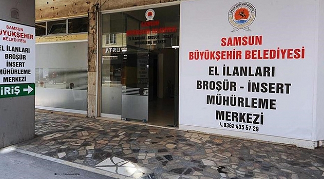 El ilanı mühürleme  merkezi faaliyete girdi