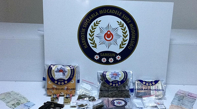 Kiralık araçla uyuşturucu ticareti