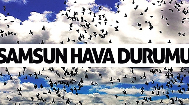Samsun hava durumu