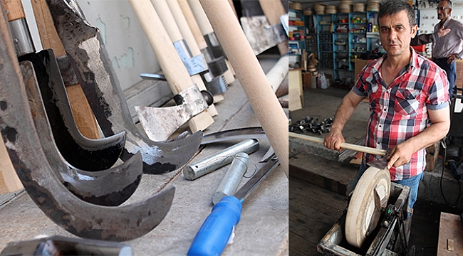 Tarım aletleri artık  hobi amaçlı kullanılıyor