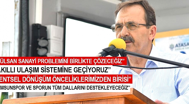 Başkan Şahin'den önemli mesajlar