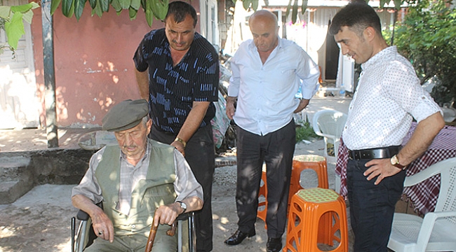 Gurbetçi hayırseverlerden engellilere yardım