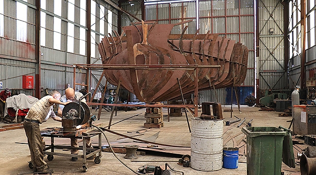 Samsun'dan Rusya ve  Ukrayna'ya yat yapıyor