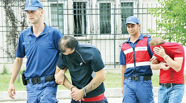 Tecavüzcüler kaza  yapınca yakalandı