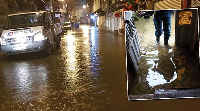 Terme’yi sel vurdu