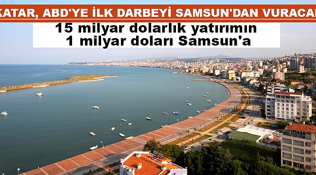 15 milyar dolarlık yatırımın 1 milyar doları Samsun'a