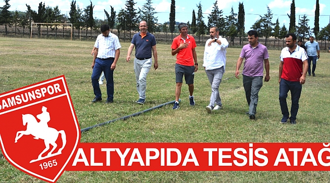 Altyapıda tesis atağı