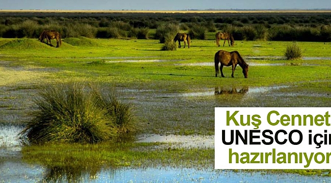 Kuş Cenneti UNESCO için hazırlanıyor