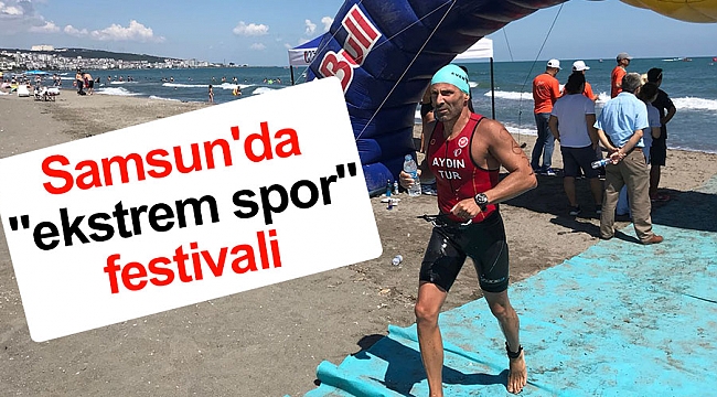 Samsun'da "ekstrem spor" festivali