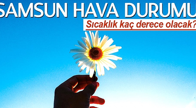 Samsun hava durumu